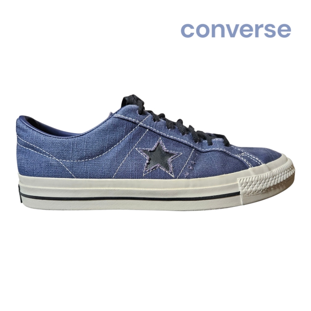 Converse Navy Denim Star Sneakers